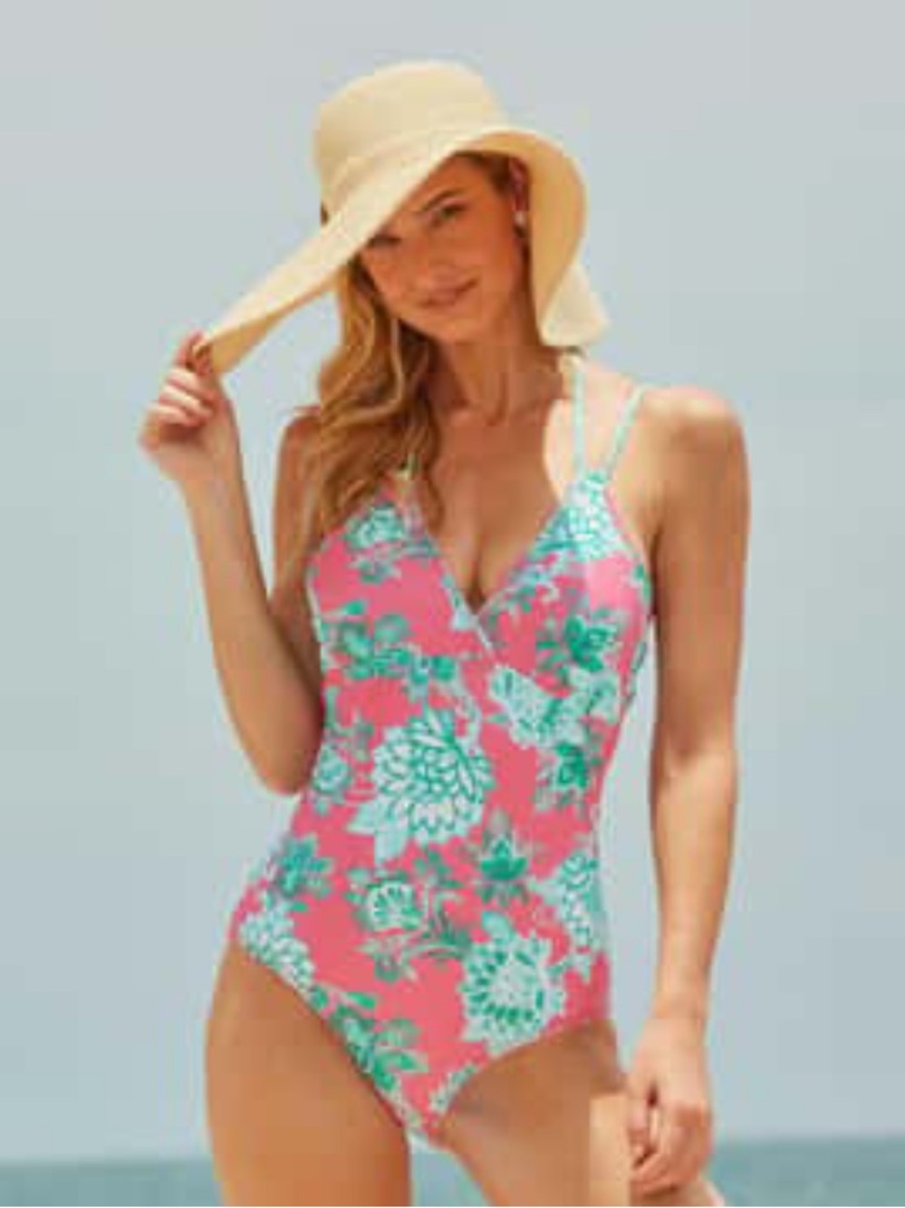 Cabana Life Cote d’ Azur Reversible One Piece Bathing Suit